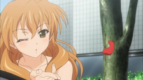 Golden Time Anime Kiss - Discover & Share GIFs
