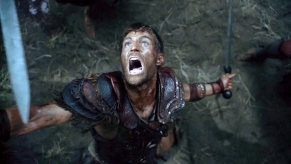 liam-mcintyre-screamming-bloody-farewell-in-spartacus-war-of-the-damned-e1376687732677