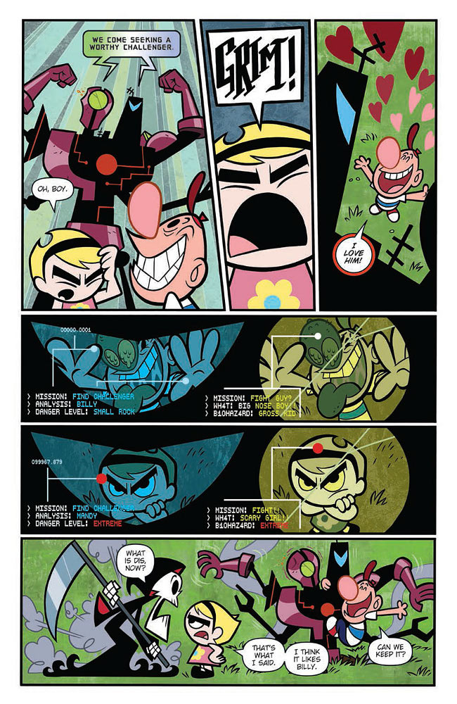 Super Secret Crisis War The Grim Adventures Of Billy Mandy One Shot Unleash The Fanboy