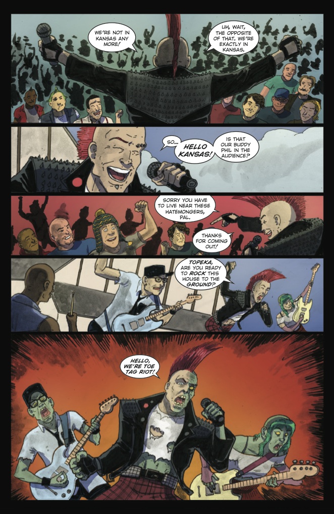 Toe Tag Riot - Comic Series by Matt Miner & Sean Von Gorman by