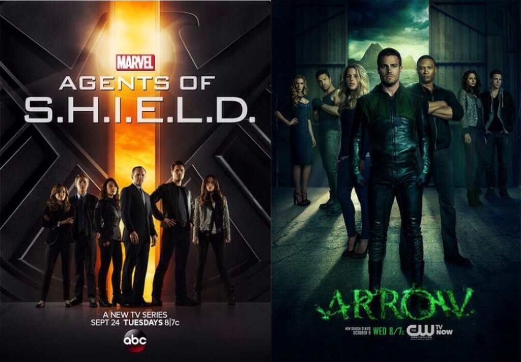 arrow agents of shield banner